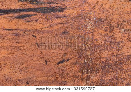 Rusty Surface. Rusty Metal Grunge Background Testure