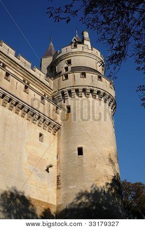 ฝรั่งเศส ปราสาท Pierrefonds ใน Picardie