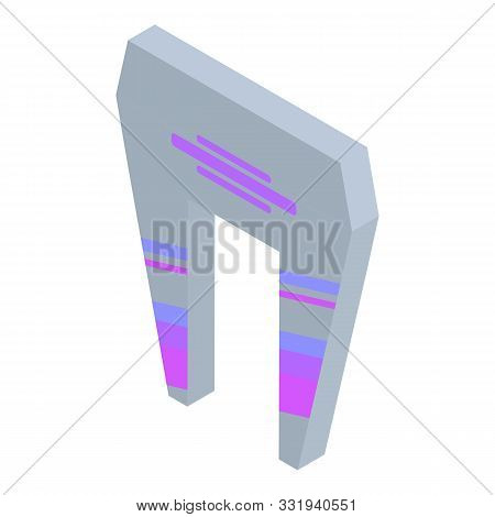 Marathon Arch Icon. Isometric Of Marathon Arch Vector Icon For Web Design Isolated On White Backgrou