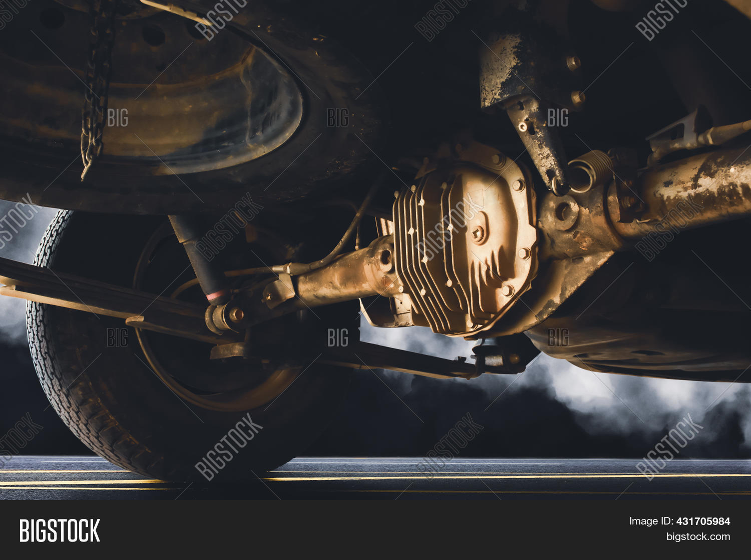 Rear Drive Shaft Dirty Image & Photo (Free Trial) Bigstock