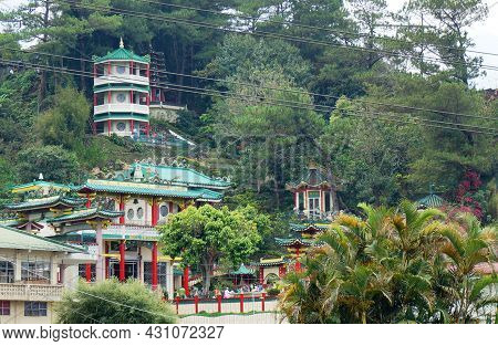 Bell Church, A Chinese Church In Benguet, Philippines, Southeast Asia. Photo Taken On April 27, 2014