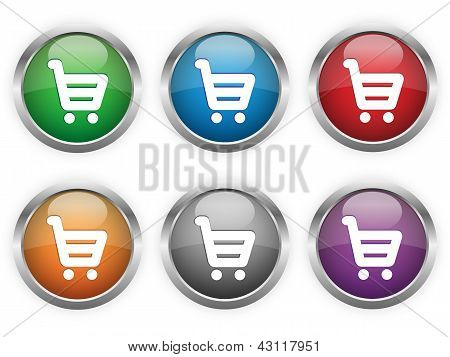 Pulsanti web shopping