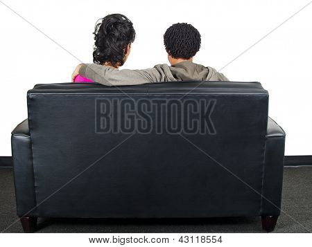 คู่ที่ดูโทรทัศน์