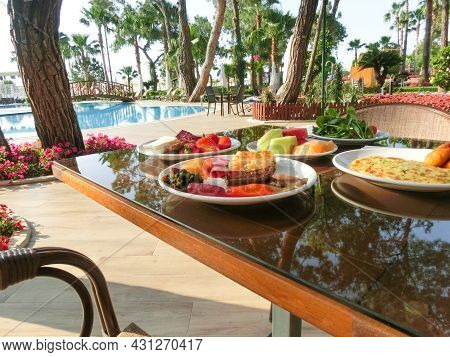 Goynuk, Antalya, Turkey - May 11, 2021: View Of Seven Seas Hotel Life Ultra All Inclusive And Kids C