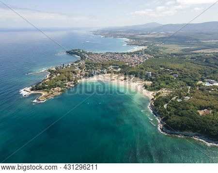 Amazing Aerial View Of Town Of Kiten, Burgas Region, Bulgaria