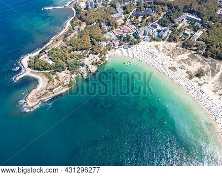 Amazing Aerial View Of Town Of Kiten, Burgas Region, Bulgaria