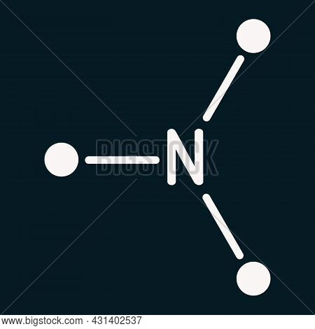 Trimethylamine, Tma Molecule. It Is Amine, Methylamine, Synthesized By Microbial Enzymes In Gut With