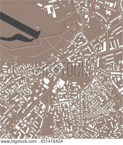 Map Of The City Of Balti, Moldova