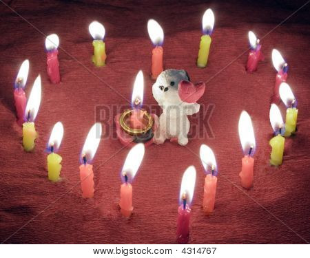 Velas encendidas