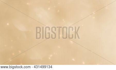 Blurry golden glitter background texture