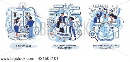 Hr Department. Employee Performance Evaluation. Hr Employee Engagement Work Motivation Loyalty Perso