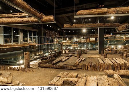 Modern Museum Of Archeology Of Wood In Sviyazhsk