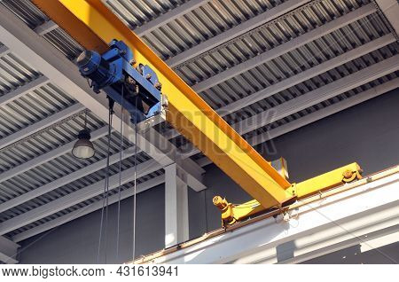 Plant For The Production Of Metal Structures. Cathead.
