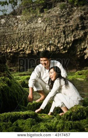 A Couple In White