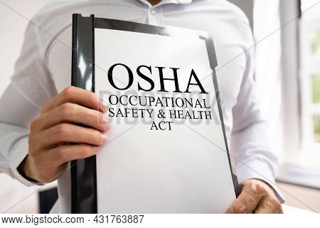 Osha Workplace Safety Document. Safe Work Management
