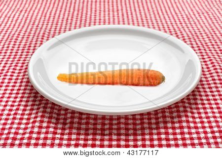 Carota su piastra