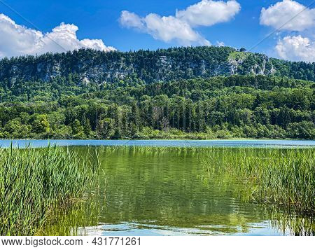 lake of Ilay in Jura region, France