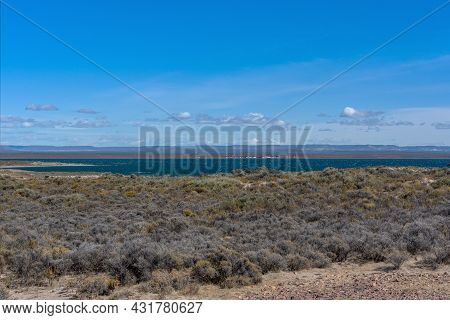 Argentinian Atlantic Coast North Of Comodoro Rivadavia