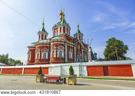 Beautiful Church Of The Assumption Convent In Kolomna, Russia