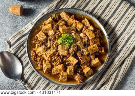 Homemade Chinese Mapo Tofu