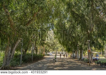Tel Aviv, Israel - August 16th, 2021: 