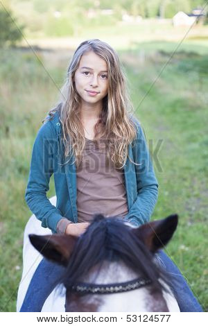 Girl Riding