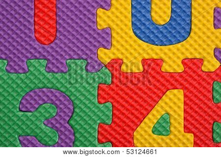 Alphabet And Numbers