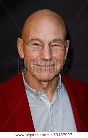 NEW YORK- OCT 20: Actor Patrick Stewart attends the Broadway opening night of 'A Time To Kill' at The Golden Theatre on October 20, 2013 in New York City.