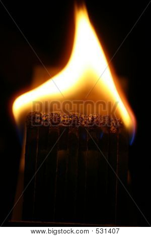 Matchbook On Fire