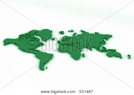 World Map Flat4