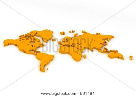 World Map Flat2