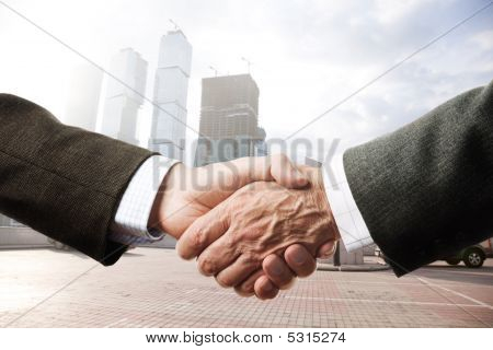 Obchodní Handshake