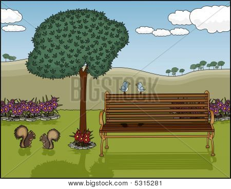 Park Bench oasi