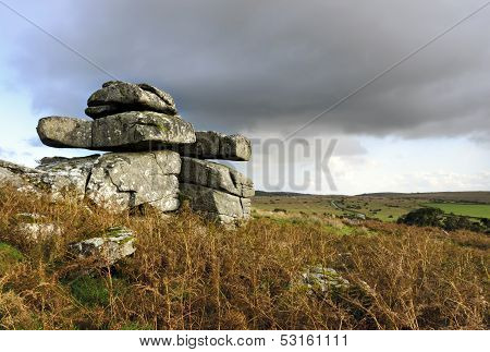 Carbilly Tor On Bodmin Moor