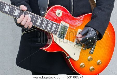 Girl Playing Guitar