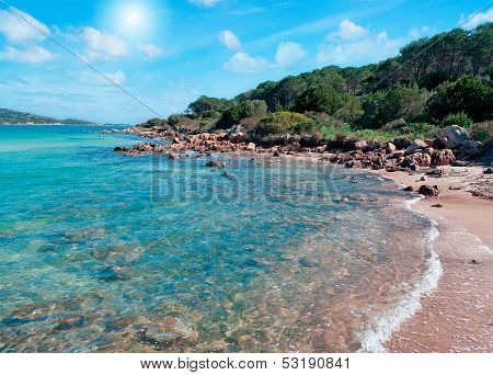 Cove And Clouds