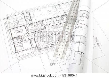 Part of architectural project