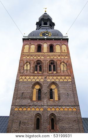 Riga , Latvia. Architectural details of Duomo