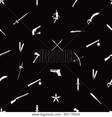 weapons and guns pattern eps10