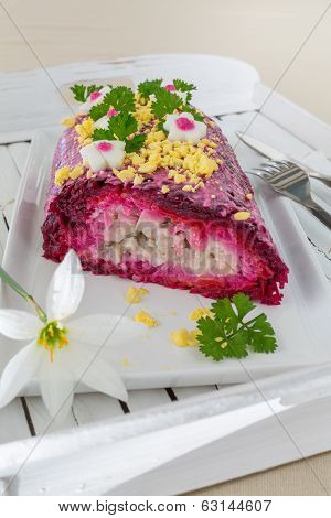 Russian Herring Salad