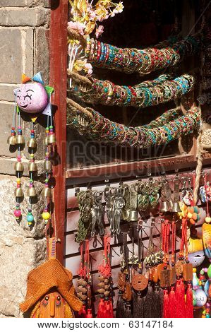 Souvenir Shop In Lijiang Dayan Old Town .