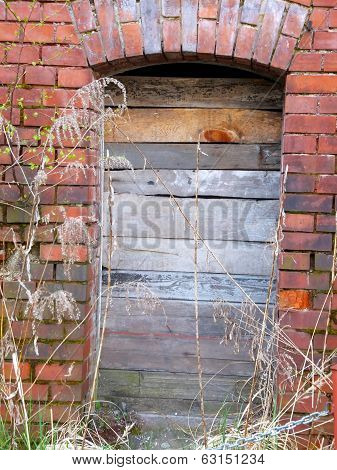 Old Wall With Window