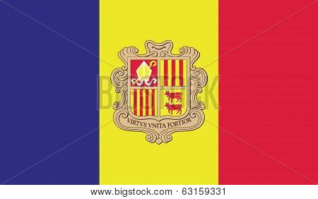 Flag Of Andora