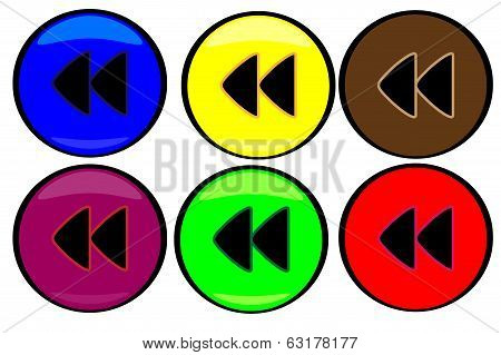 Button quickly to the left