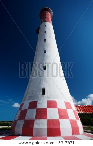 Latarnia 0Red i biały