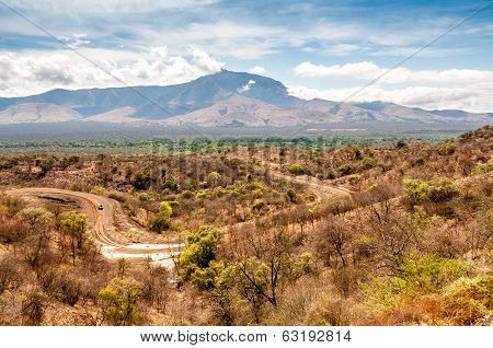 View Of The Territory Of The Tribe Mursi