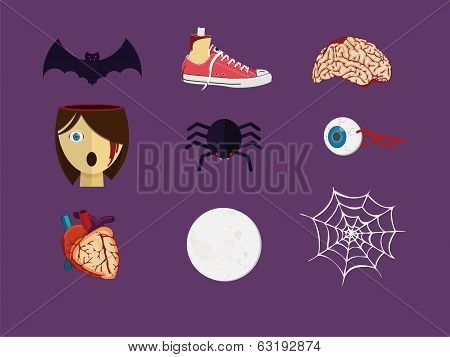 Decorations of Halloween