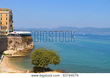 Corfu island in Greece