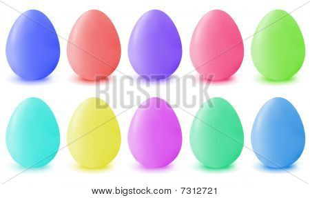 set di uova di Pasqua
