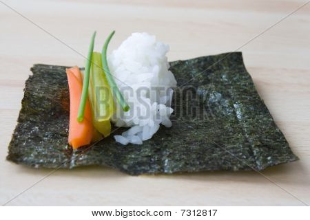 Sushi Zutaten - Sushi ingredience